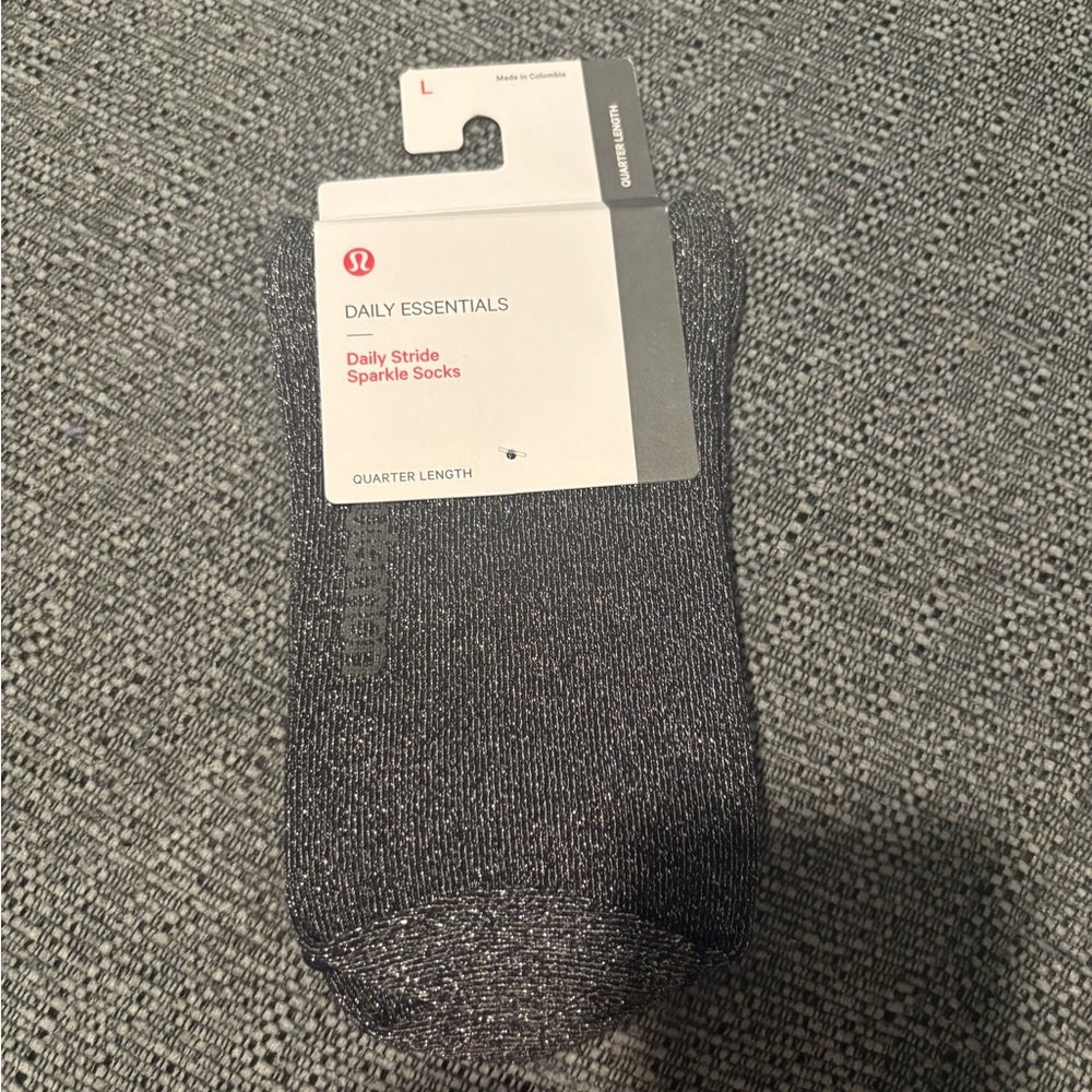 NWT Lululemon Daily Essentials Sparky Socks 1 pair